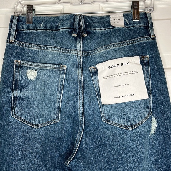 NWT Good American Good Boy Jeans - Picture 7 of 7